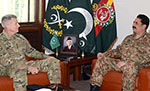 Gen. Raheel, Gen. Nicholson Talk on Afghan security